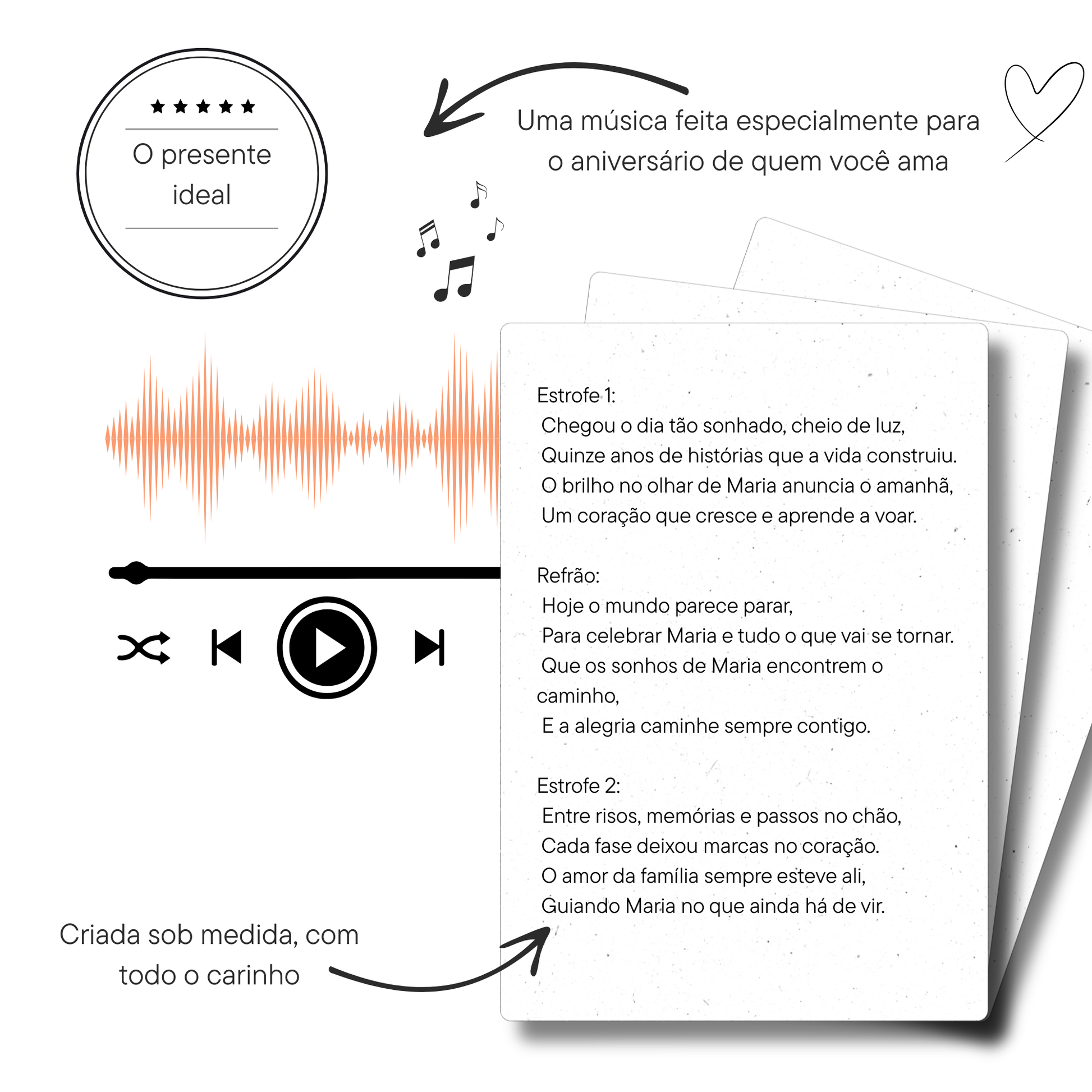 Canção Personalizada de 15 Anos