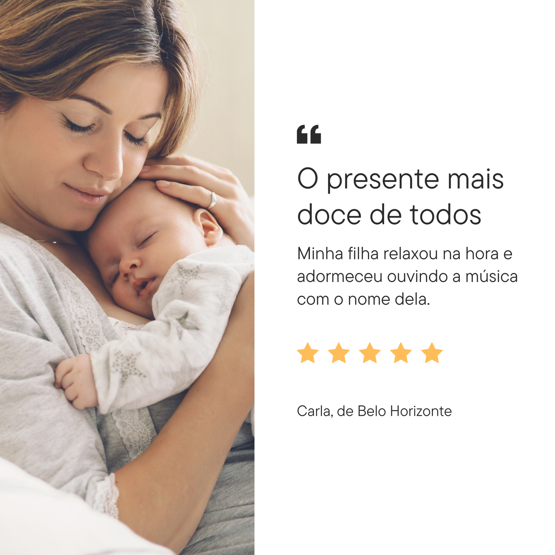 Canção de Ninar Personalizada