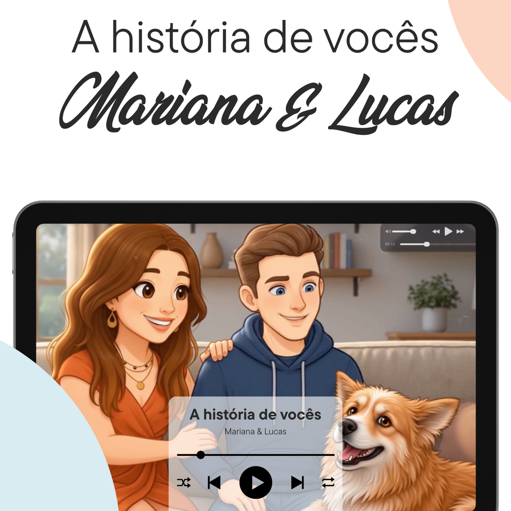 Sua história de amor em vídeo