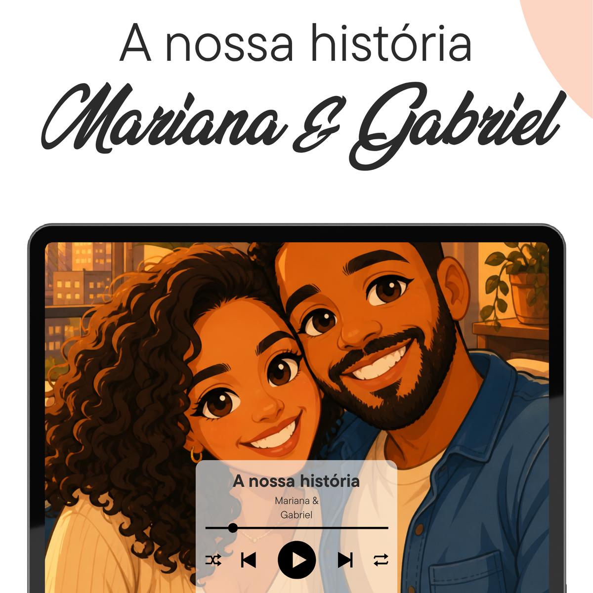 Sua história de amor em vídeo – imagem do produto 1