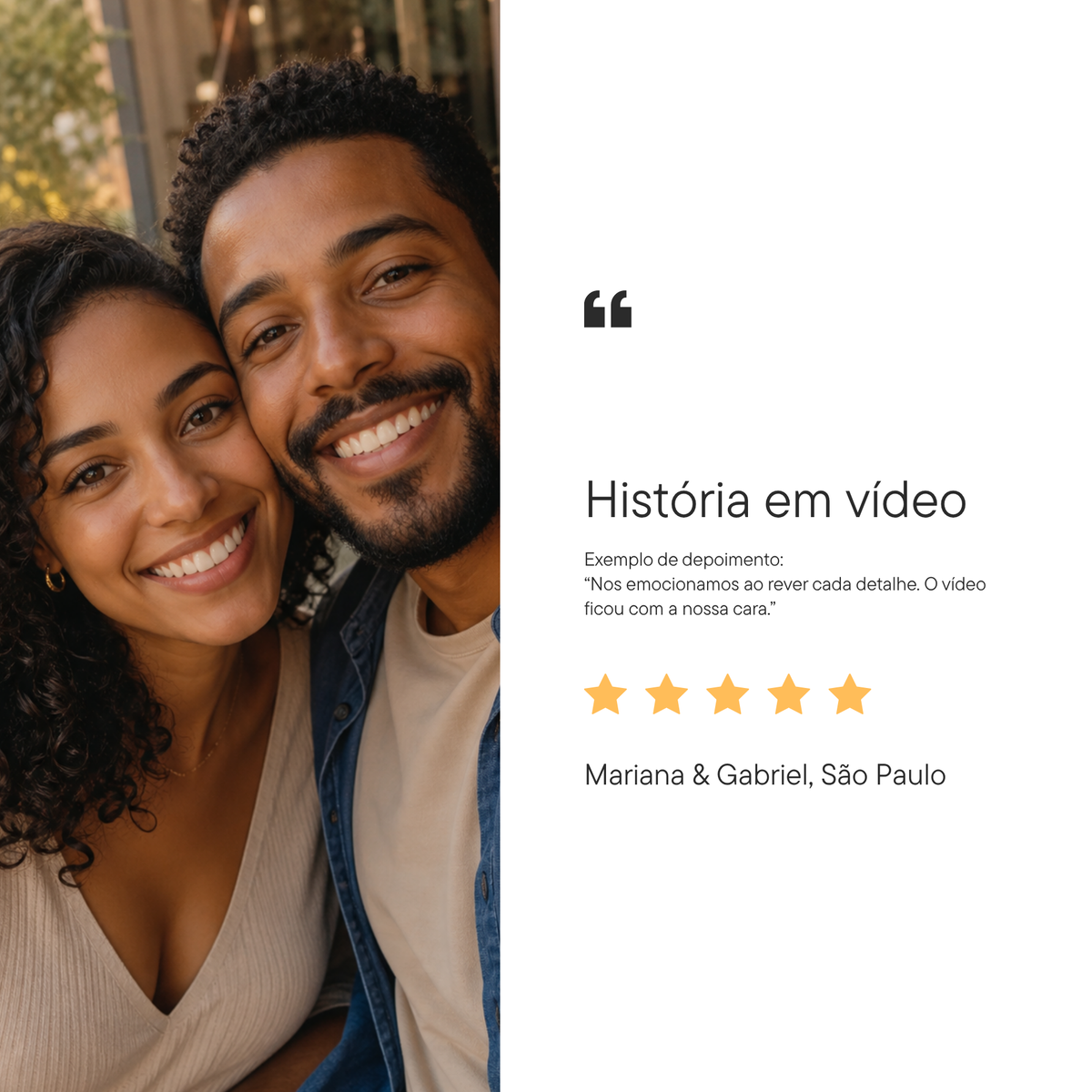 Sua história de amor em vídeo – imagem do produto 4